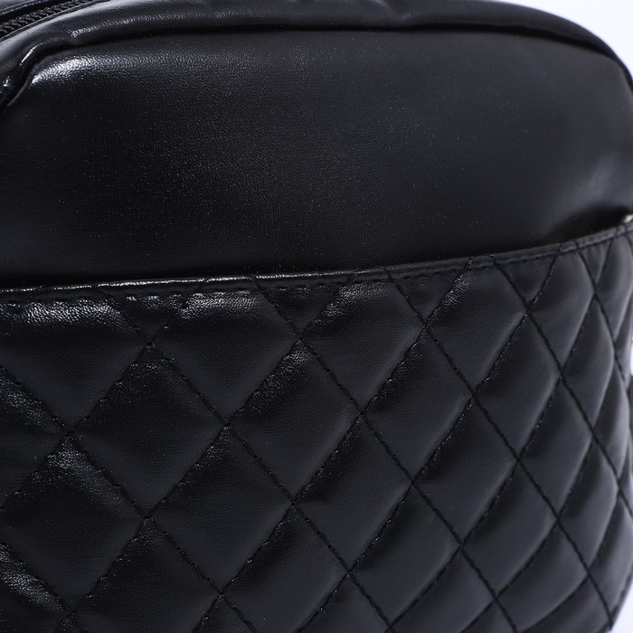 Сумка кросс-боди на молнии, цвет чёрный