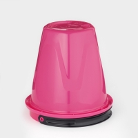 Ведро с крышкой «Лайт», 5 л, цвет розовый Ведро с крышкой «Лайт», 5 л, цвет розовый