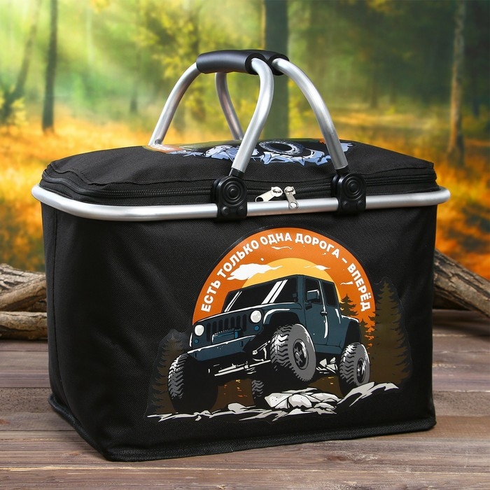 Термосумка с каркасом &laquo;Вперёд&raquo;, 20 л