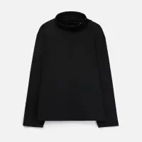 Лонгслив из бифлекса Morfiss, черный, размер M/L