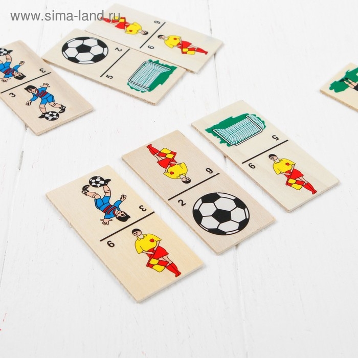 Домино &laquo;Футбол&raquo;, 28 элементов