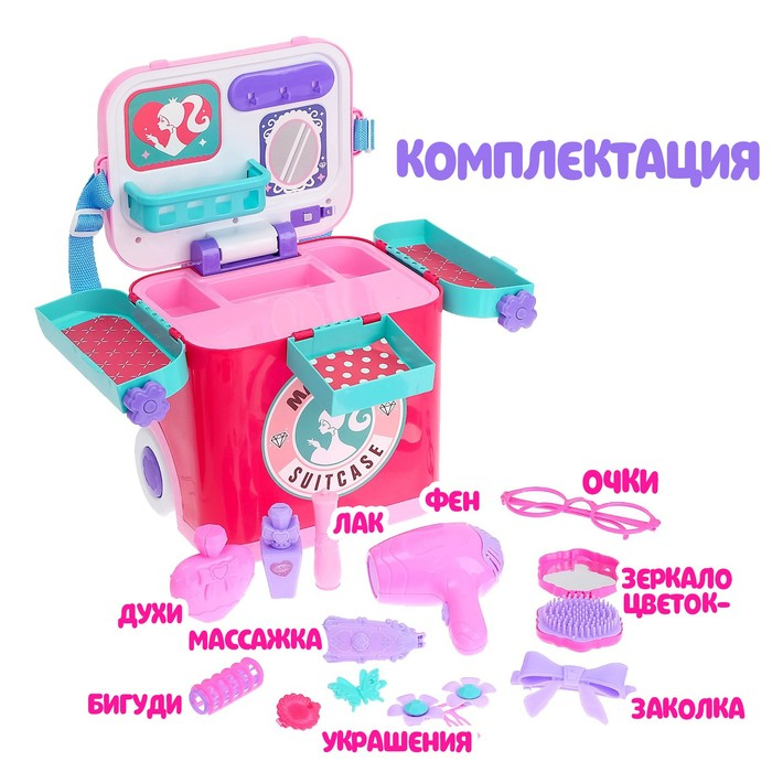 Игровой набор &laquo;Личный стилист&raquo;, в чемодане