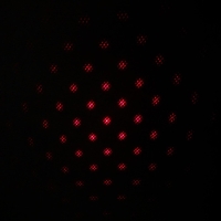 Лазерная указка, 405 нм, 1.4 х 8.5 см, красный луч, USB