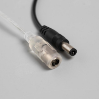 Гирлянда &laquo;Занавес&raquo; 2 &times; 2 м роса, IP20, серебристая нить, 300 LED, свечение белое, 12 В