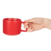 Чашка Jumbo, ver.2, матовая, красная Чашка Jumbo, ver.2, матовая, красная