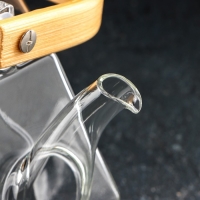 Чайник стеклянный заварочный с металлическим ситом «Октогон», 1,2 л Чайник стеклянный заварочный с металлическим ситом «Октогон», 1,2 л