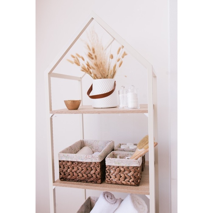 Ваза для цветов LaDо́m «Ведёрко», 2,8 л, 18×16,5×14 см, цвет белый Ваза для цветов LaDо́m «Ведёрко», 2,8 л, 18×16,5×14 см, цвет белый