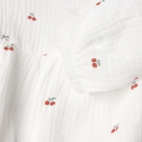 Комплект (боди и повязка) Крошка Я "Муслин", р. 80-86, цвет молочный