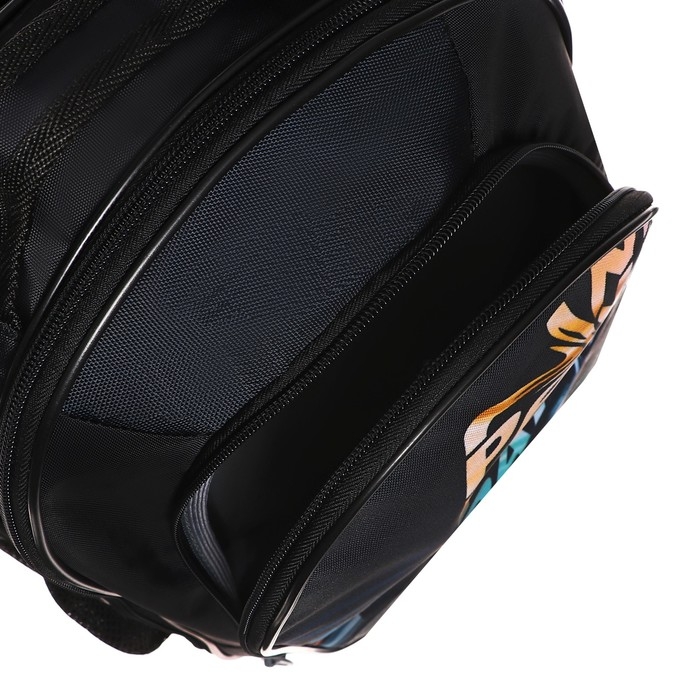 Рюкзак школьный, 37 х 27 х 16 см, эргономичная спинка, Calligrata Б "Тачка panic"