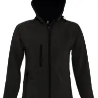Куртка женская с капюшоном Replay Women 340 черная, размер L