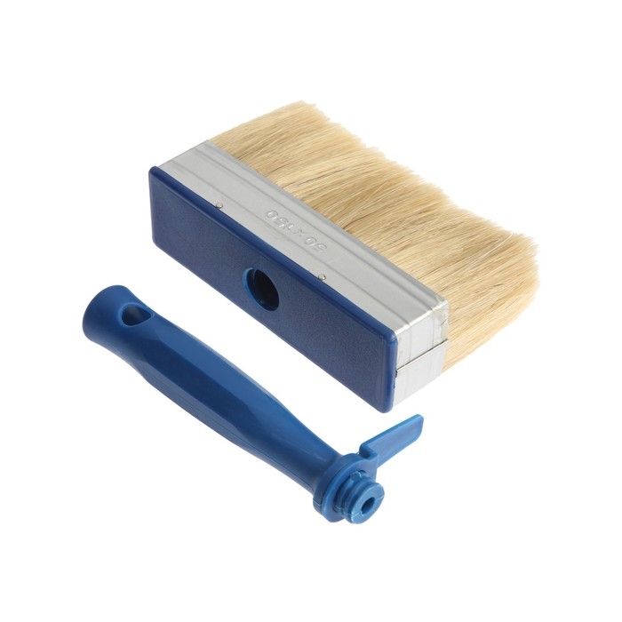 Кисть-макловица ТУНДРА, смешанная щетина, пластиковая рукоятка, 50х150 мм Кисть-макловица ТУНДРА, смешанная щетина, пластиковая рукоятка, 50х150 мм