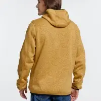 Куртка с капюшоном унисекс Gotland, горчичная, размер S