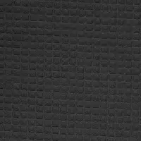 Халат вафельный Kimono, черный, размер M/L