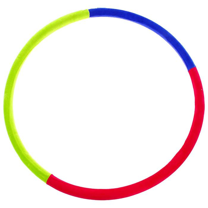 Обруч утяжелённый ONLYTOP «Идеальный силуэт», d=100 см, 2,3 кг, цвета МИКС Обруч утяжелённый ONLYTOP «Идеальный силуэт», d=100 см, 2,3 кг, цвета МИКС