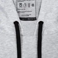 Худи оверсайз &laquo;Чистая соль&raquo;, серый меланж, размер XL/XXL (52-54)