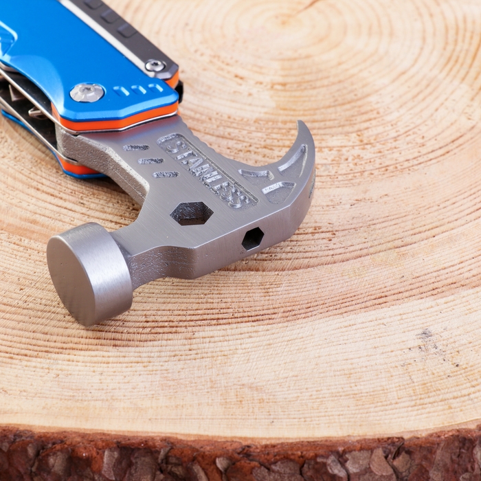 Мультитул 13в1 с плоскогубцами и молотком, синий Мультитул 13в1 с плоскогубцами и молотком, синий