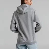 Толстовка с капюшоном Snake II серый меланж, размер XXL