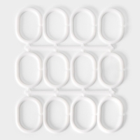 Штора для ванны Доляна «Перья», с люверсами, 180×180 см, полиэстер Штора для ванны Доляна «Перья», с люверсами, 180×180 см, полиэстер