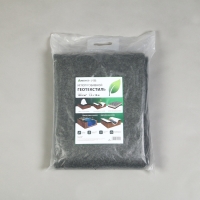 Геотекстиль иглопробивной, 10 &times; 1,5 м, плотность 150 г/м&sup2;, с УФ-стабилизатором, чёрный, Greengo