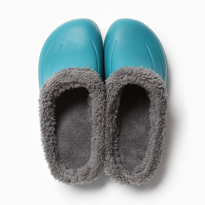 Сабо женские утепленные Сабо женские утепленные "Монтана" цвет изумрудный, размер 41