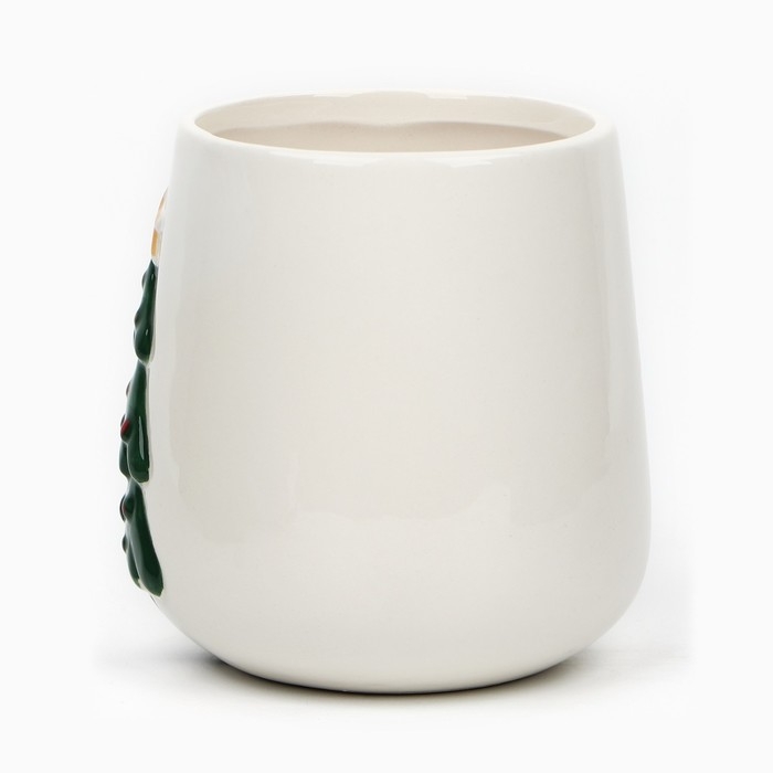 Новый год! Кружка новогодняя керамическая &laquo;Ёлочка&raquo;, 600 мл, цвет белый