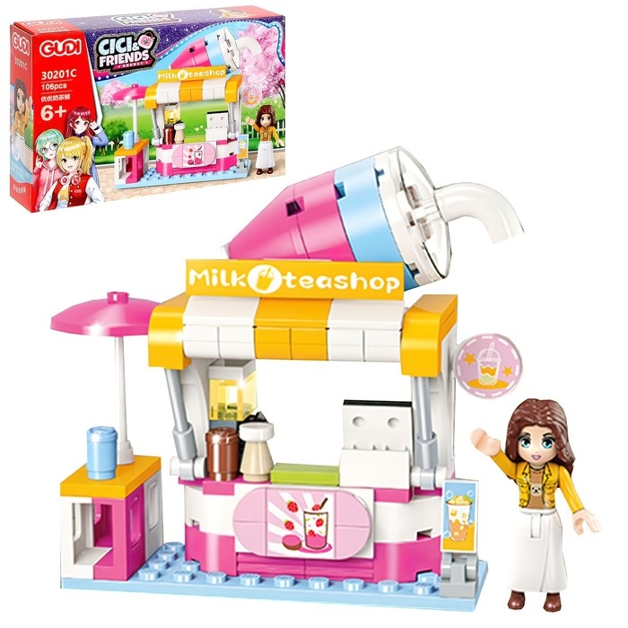 Конструктор Подружки &laquo;Уютное кафе&raquo;, МИКС