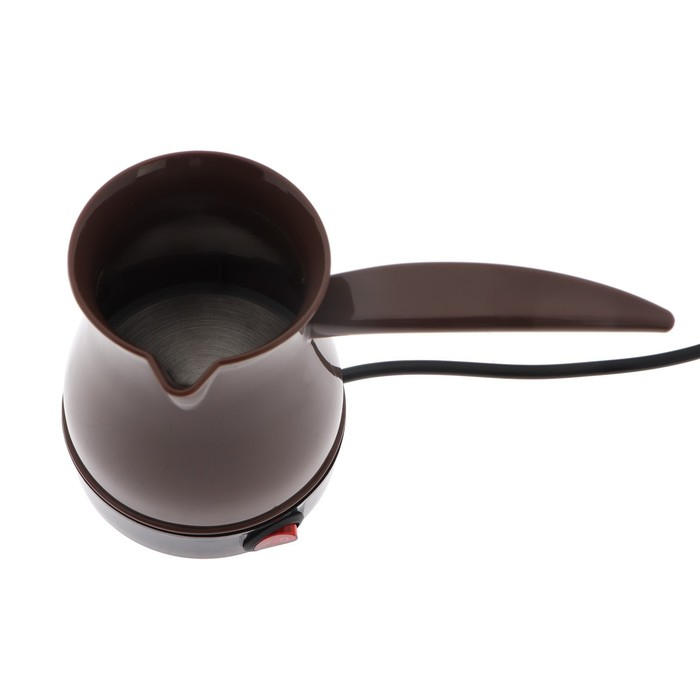 Турка электрическая Luazon LTE-601, 600 Вт, 250 мл, защита от включения без воды, коричневая Турка электрическая Luazon LTE-601, 600 Вт, 250 мл, защита от включения без воды, коричневая