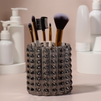 Подставка для хранения косметических принадлежностей &laquo;Bubble MINI&raquo;, 10 &times; 9,5 см, цвет чёрный