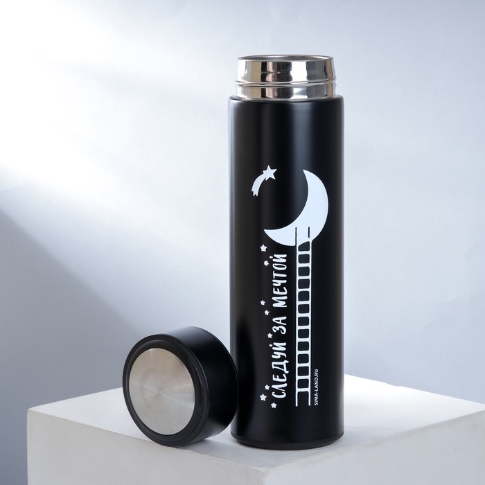 Термос &laquo;Следую за мечтой&raquo;, 500 мл, светится в темноте, сохраняет тепло 6-10 ч