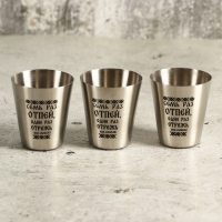 Стопки, набор &laquo;Набор русского мужика&raquo;, 3 шт