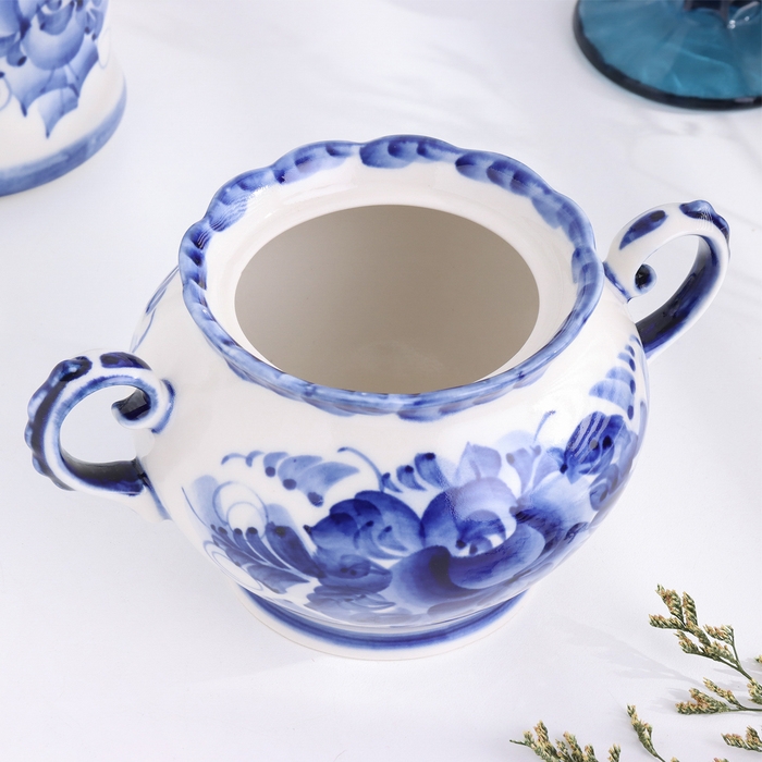 Сахарница Сахарница "Весна", 11 х 15 см, гжель