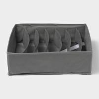 Органайзер для хранения белья &laquo;Смарт&raquo;, 7 ячеек, 32&times;32&times;10 см, цвет серый