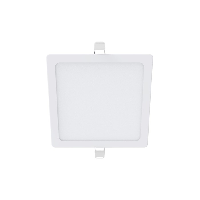 Светодиодный светильник встраиваемый квадратный "ФОТОН" CLI-12W2700K-S