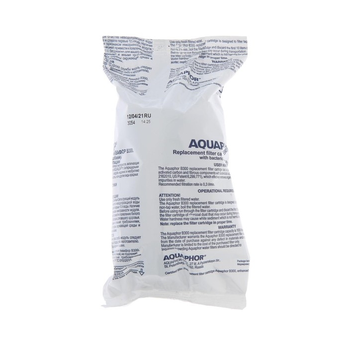 Фильтр на кран Фильтр на кран "Аквафор" В300, сменный, усиленный бактерицидной добавкой