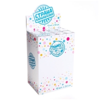 Хлопушка поворотная &laquo;Огонь&raquo;, конфетти, серпантин, фольга