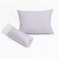 Подушка 50х70см, лаванда, файбер, микрофибра, 100% полиэстер
