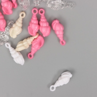 Декор для творчества пластик "Ракушка" МИКС набор 20 гр1,1х1,1х2,7 см Декор для творчества пластик "Ракушка" МИКС набор 20 гр1,1х1,1х2,7 см