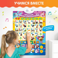 Плакат электронный &laquo;Смешарики: Круглая азбука смешариков&raquo;