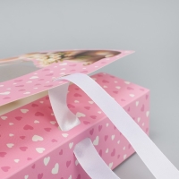 Коробка-фоторамка подарочная складная, упаковка, &laquo;Самой милой&raquo;, 20 х 18 х 5 см