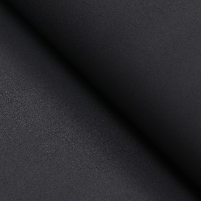 Фоамиран 0,8-1 мм черный  60х70 см