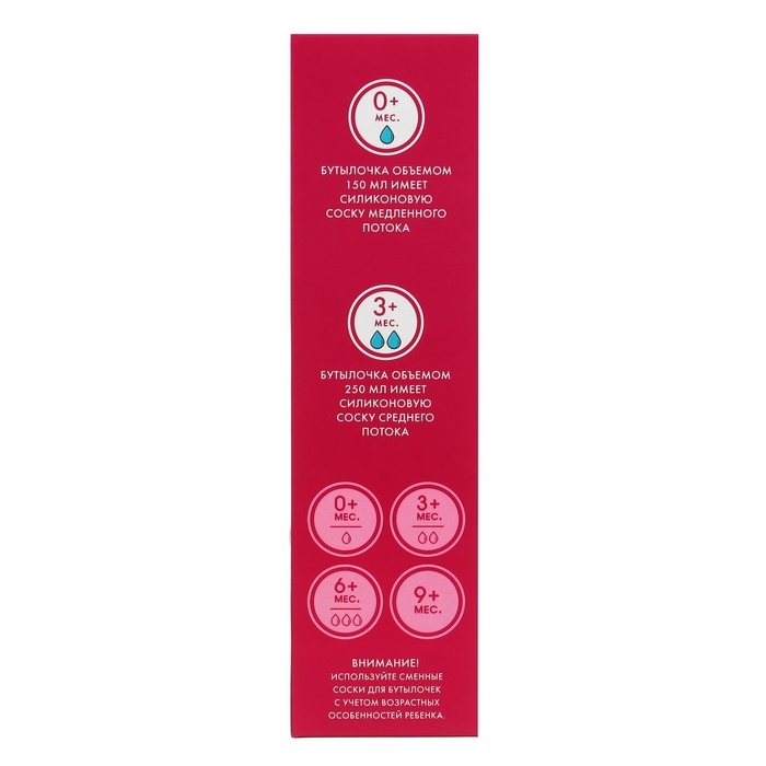 Набор бутылочек для кормления «Любимая доченька» 150 и 250 мл, прямые, цвет розовый Набор бутылочек для кормления «Любимая доченька» 150 и 250 мл, прямые, цвет розовый