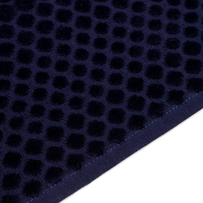 Полотенце махровое Love Life &laquo;Комфорт&raquo; 30х50 см, темно-синий, 100% хл, 500 гр/м2