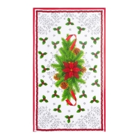 Набор кухонных полотенец Доляна &laquo;Новогоднее печенье &raquo; 35х60см-2шт, 100% хлопок