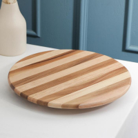 Подставка вращающаяся &laquo;Ленивая Сьюзен&raquo;, d=35 см, бамбук