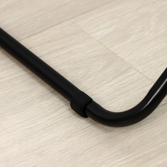 Стойка для одежды &laquo;Радуга&raquo;, 82,5&times;42&times;150 см, цвет чёрный