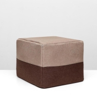 Дом – трансформер "Квадрат", рогожка, поролон, 43 х 42 х 34 см, бежево-коричневый Дом – трансформер "Квадрат", рогожка, поролон, 43 х 42 х 34 см, бежево-коричневый