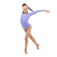 Купальник для гимнастики и танцев Grace Dance, р. 36, цвет сирень