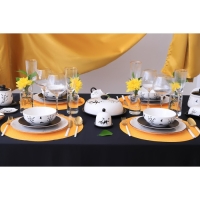 Маслёнка Доляна &laquo;Весенний вечер&raquo;, 17&times;12,5&times;8,5 см, цвет белый