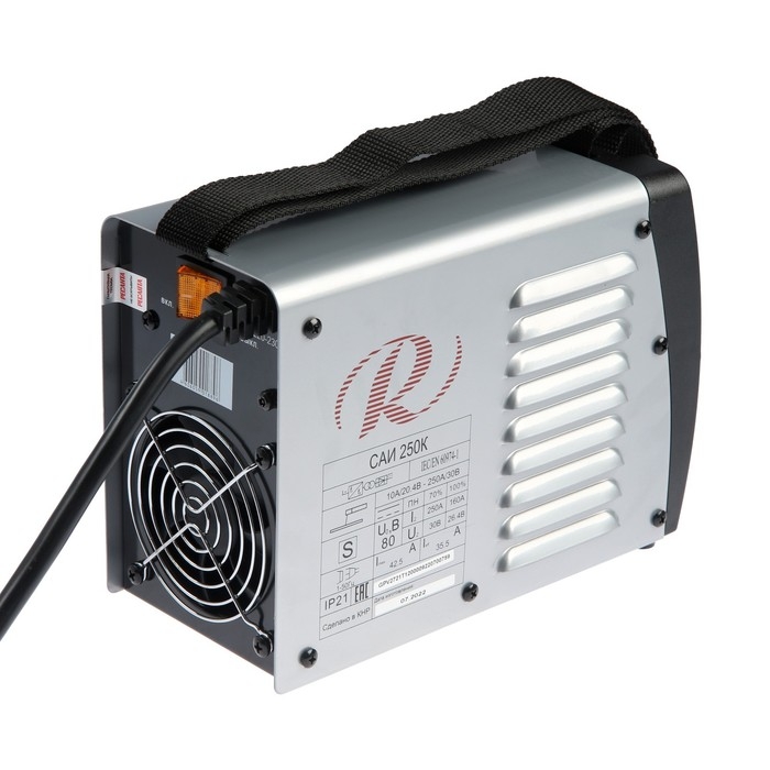 Сварочный аппарат инверторный Сварочный аппарат инверторный "Ресанта" САИ250К, 9.35 кВт, 10-250 А