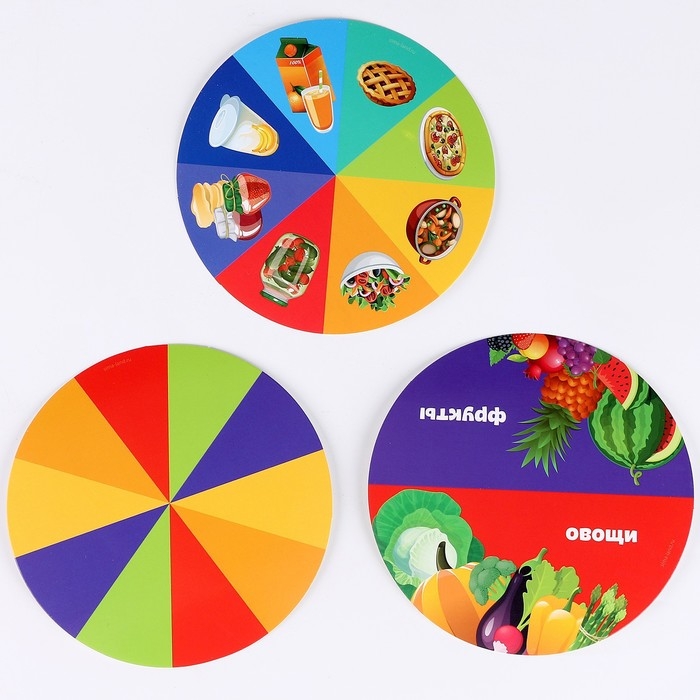 Обучающий набор &laquo;Овощи, фрукты&raquo;